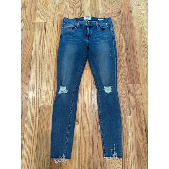 Frame Le Skinny de Jeanne Greene Street Jeans - Picture 2 of 8